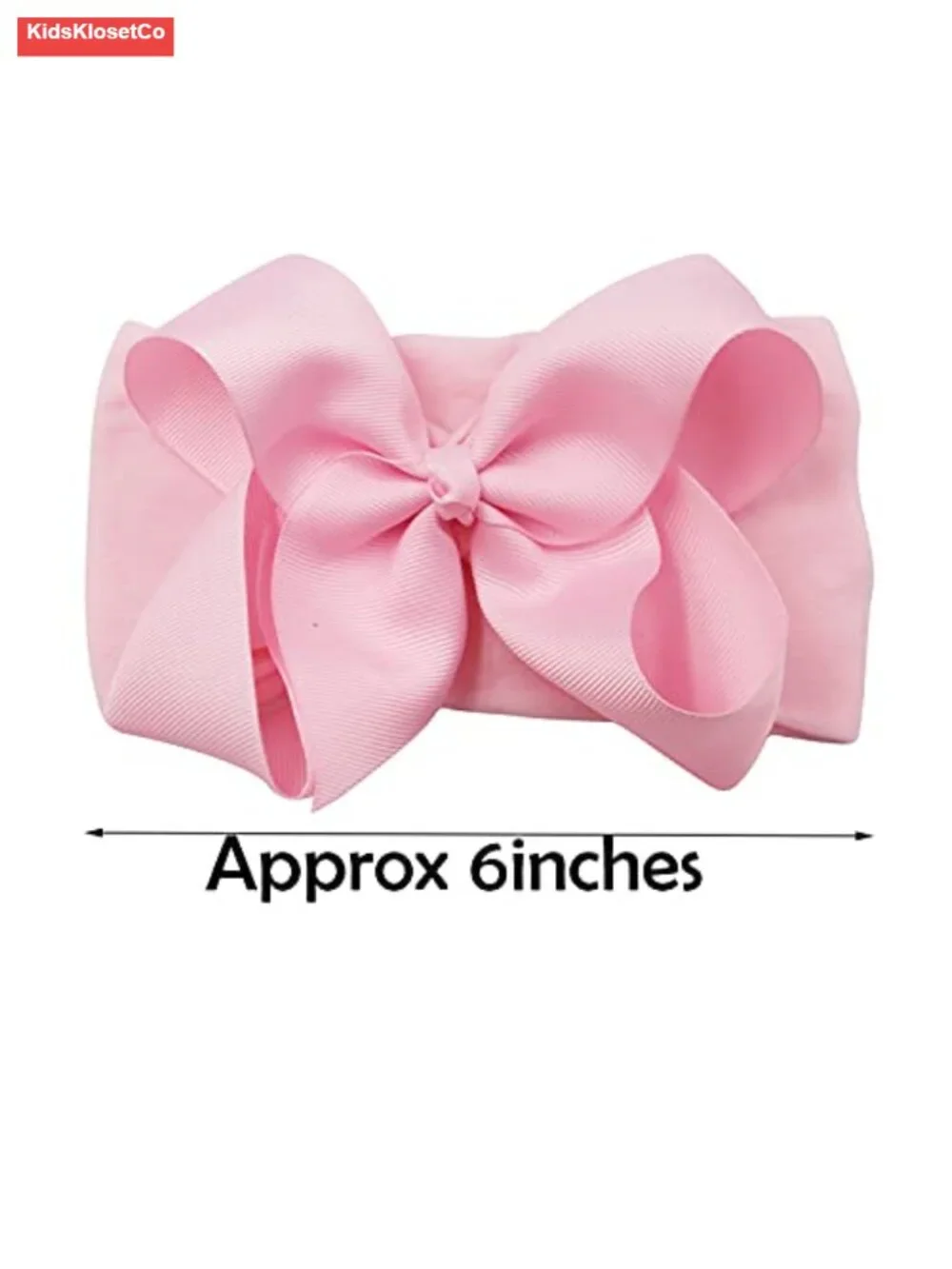 20 Pack Baby Girls Soft Nylon Headbands with Big Bows